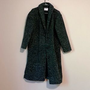 BNWT Old Navy Size Small Green Long Pea Coat